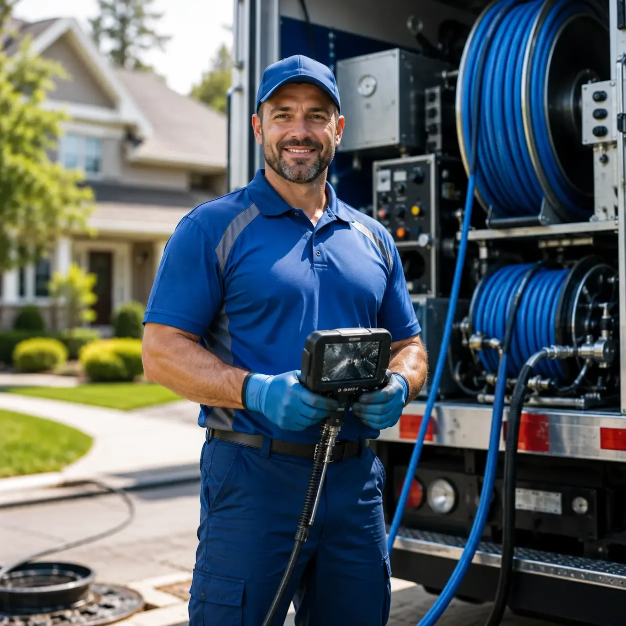 Local outdoor drain cleaning specialists in Quinton, AL